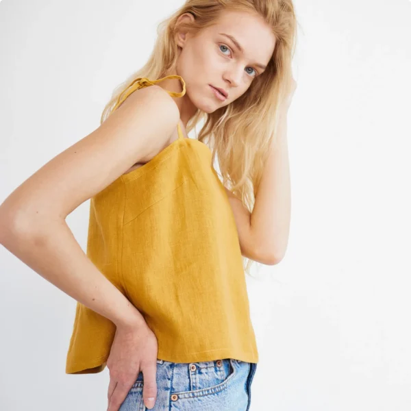 SYDNEY – Linen Top - Image 3