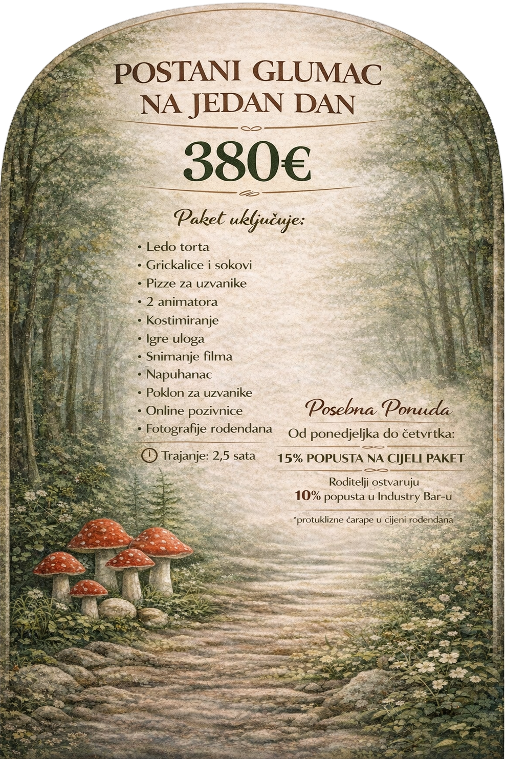 Become an actor for a day