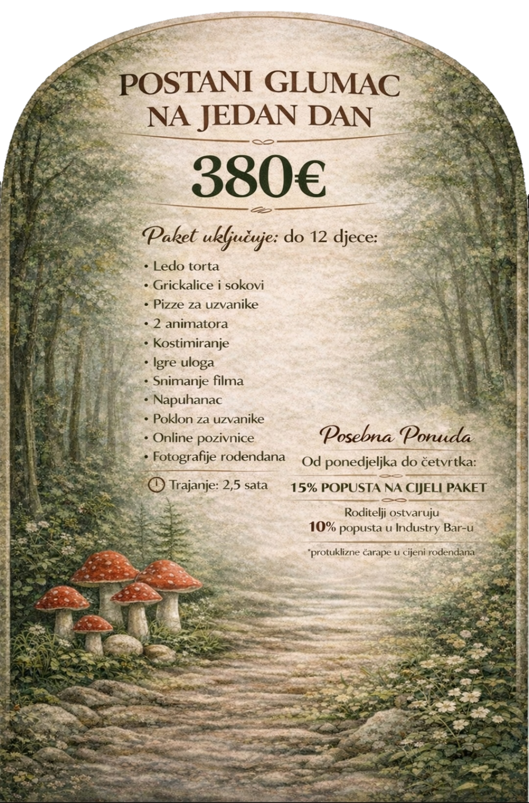 Postani glumac na jedan dan